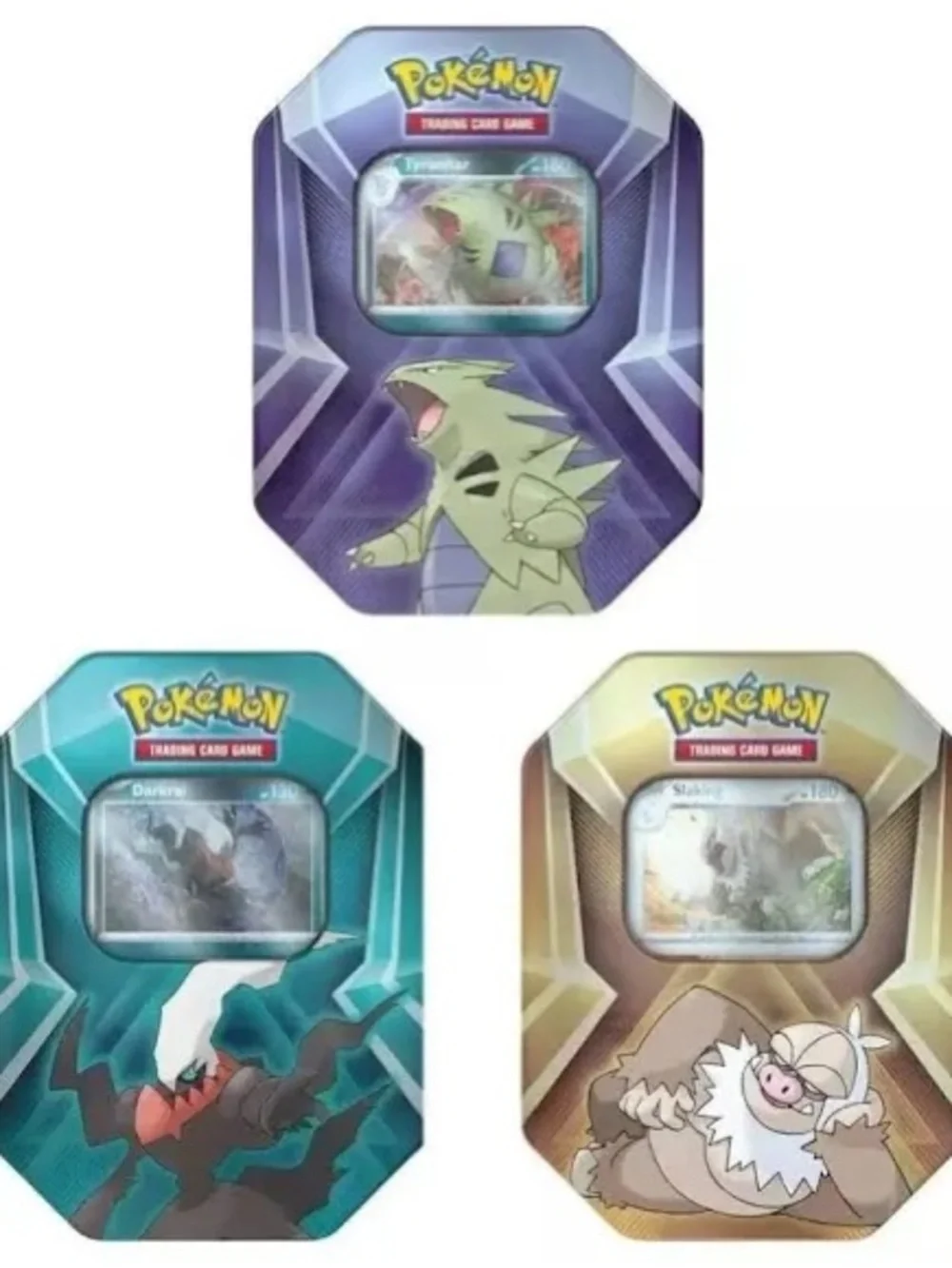 Sealed Triple Whammy Set  Includes Darkrai | Tyranitar | Slacking